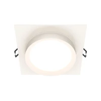 Встраиваемый светильник Downlight Hoop, 1xGX53 Белый (Maytoni Technical, DL086-GX53-SQ-W)