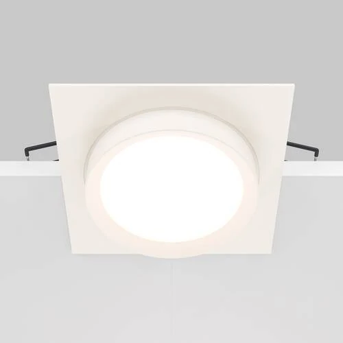 Встраиваемый светильник Downlight Hoop, 1xGX53 Белый (Maytoni Technical, DL086-GX53-SQ-W) - Amppa.ru