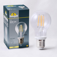 Лампа светодиодная Fumagalli филомент 220v/6w LED-FIL, E27, 800Lm, 2700К