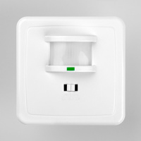 Инфракрасный датчик движения 9m 1-1,8m 800W IP20 160° SNS-M-01 белый (Elektrostandard, Инфракрасный датчик движения 9m 1-1,8m 800W IP20 160°)