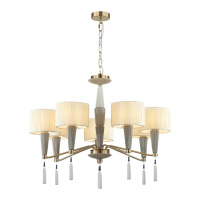 Люстра Latte Classic, 7xE14, Бронзовый; Серый; Бежевый (Odeon Light, 5403/7)