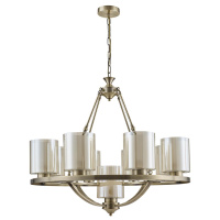 Люстра Riverly County, 9xe27, Бронзовый; Латунь (Lumion, 6524/9)