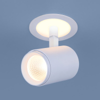 Акцентный светодиодный светильник белый матовый DSR002 9W 3300K (Elektrostandard, Акцентный светодиодный светильник белый матовый)