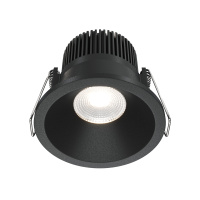 Встраиваемый светильник Downlight Zoom, LED 6W, 4000K, Черный (Maytoni Technical, DL034-01-06W4K-B)