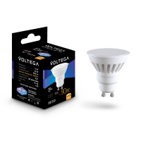 Лампочка Ceramics Sofit,GU10 3000K, Белый, Белый (Voltega, 7265)