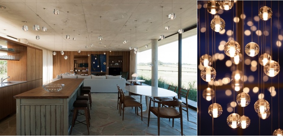 Светильник Bocci 14.1 Single Bubbles Led Crystal Glass 1 Ball (ImperiumLoft, 85101-22) - Amppa.ru